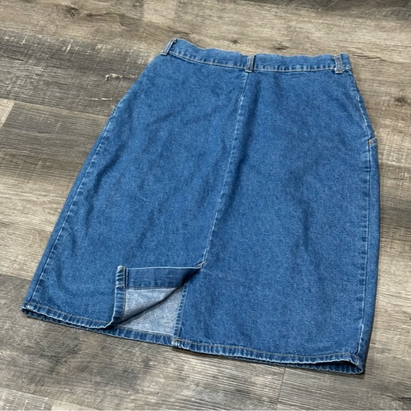Cherokee Vintage Denim Midi-Skirt, pre-loved condition - Picture 10 of 15